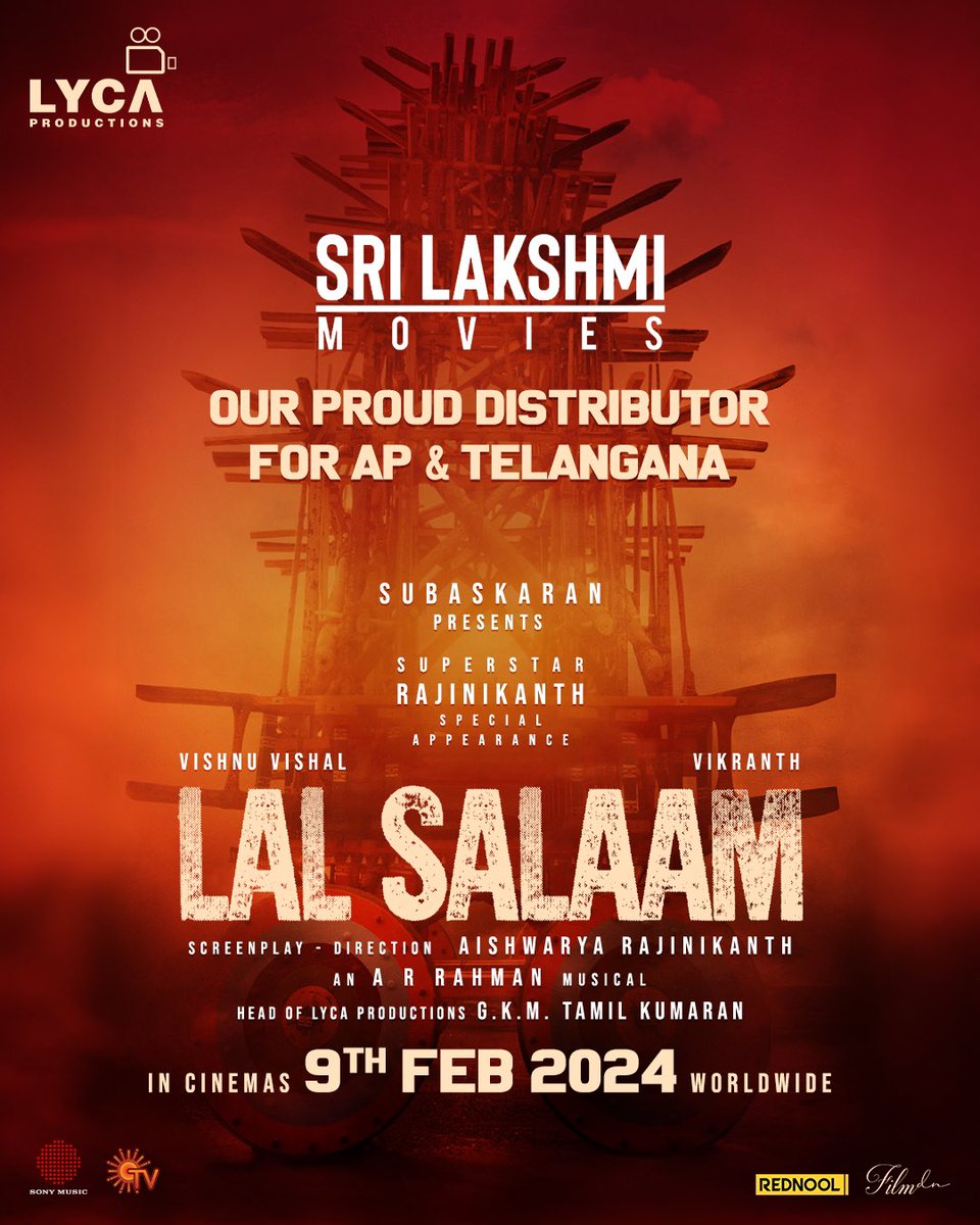 LalSalaam Andhra & Telangana distribution rights | Rajinikanth | Aishwarya