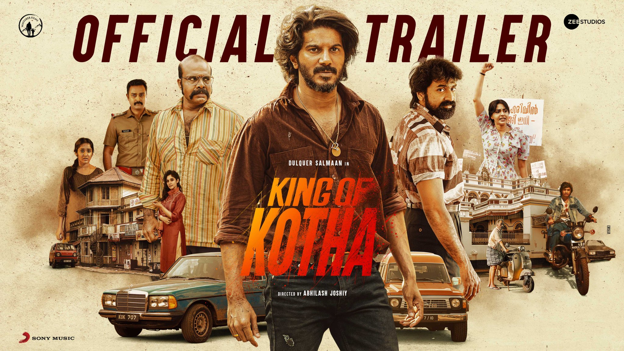 King Of Kotha official Trailer | Dulquer Salmaan 