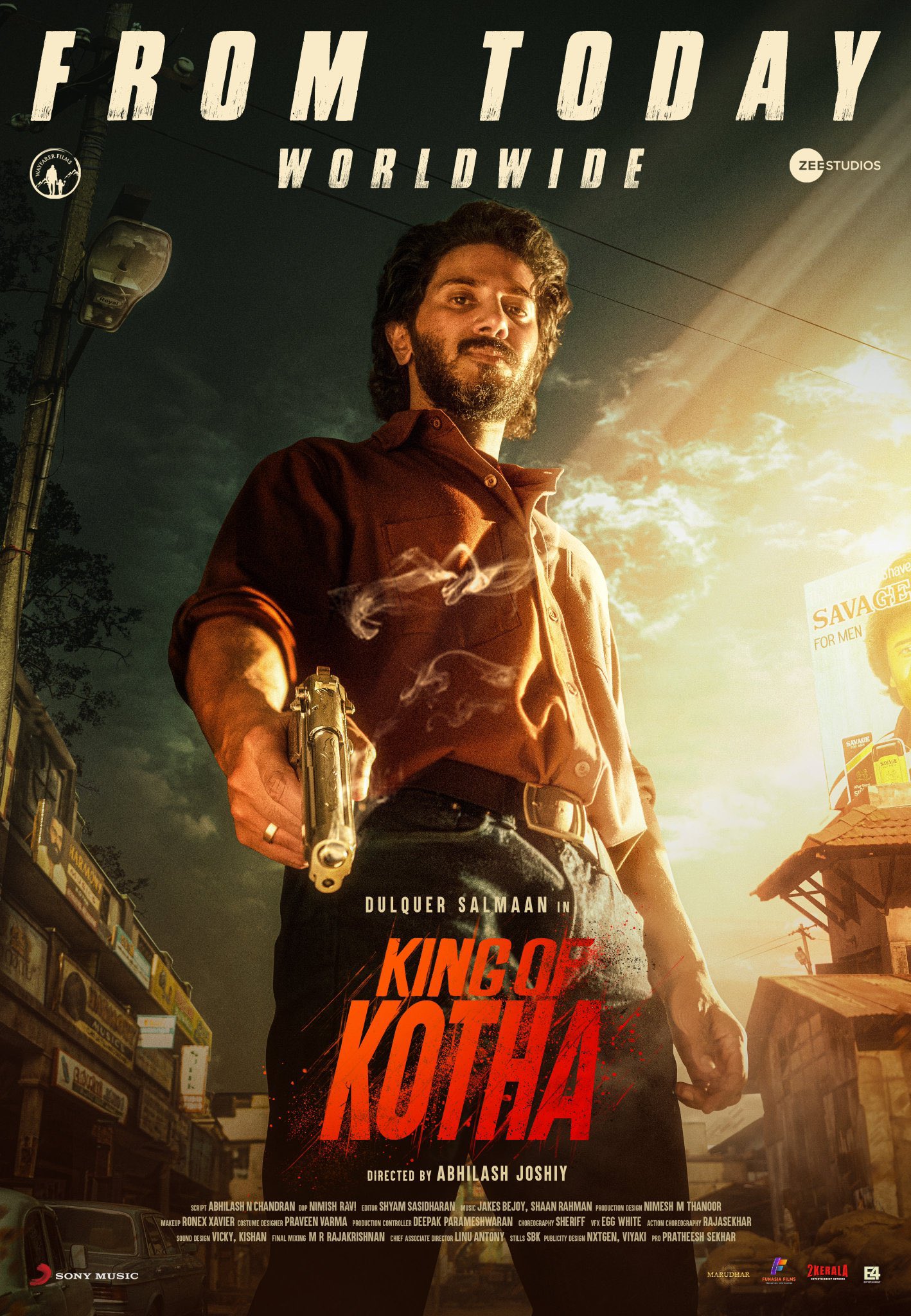 King Of Kotha released Today WorldWide | Dulquer Salmaan