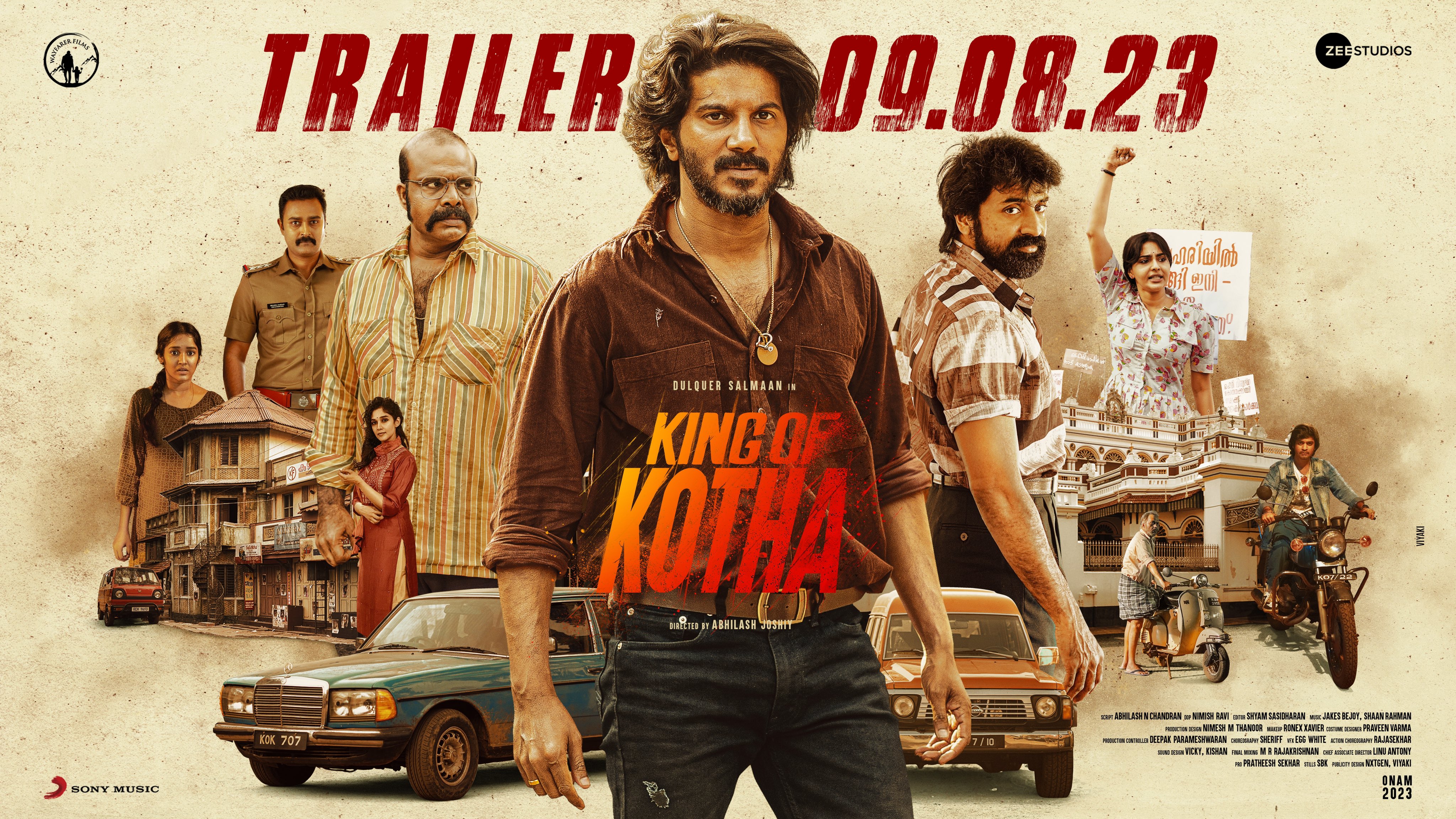 King Of Kotha trailer releasing on august | Dulquer Salmaan