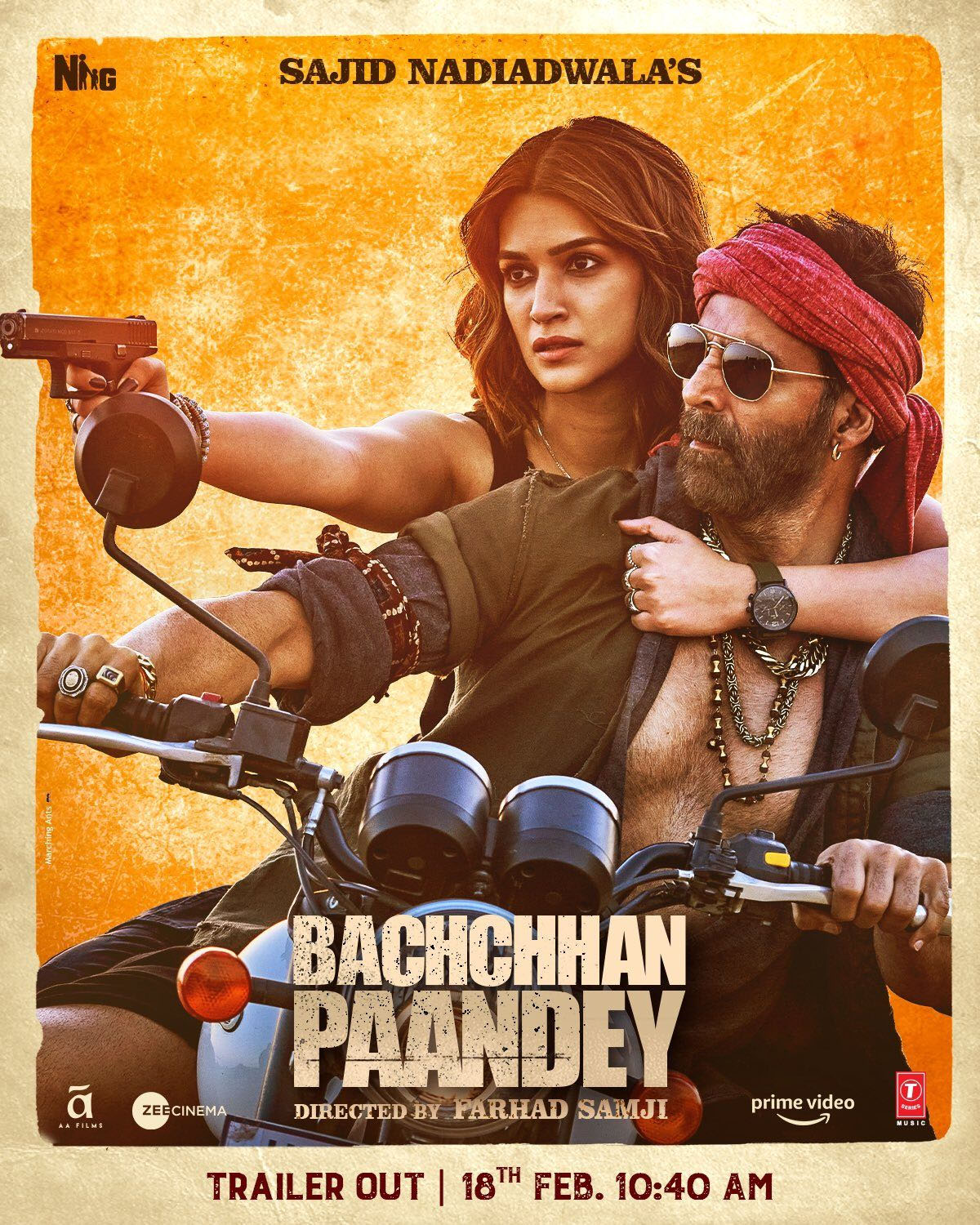 Bachchhan Paandey Official Trailer | Akshay Kriti Jacqueline Arshad