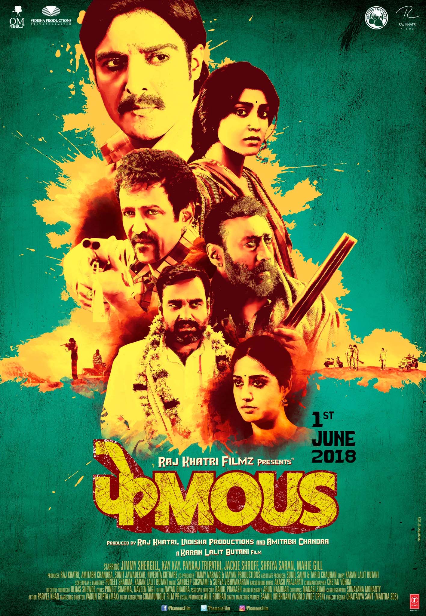 Phamous Official Trailer | Jimmy Shergill, Jackie Shroff, Kay Kay Menon, Pankaj Tripathi, Shriya Sar