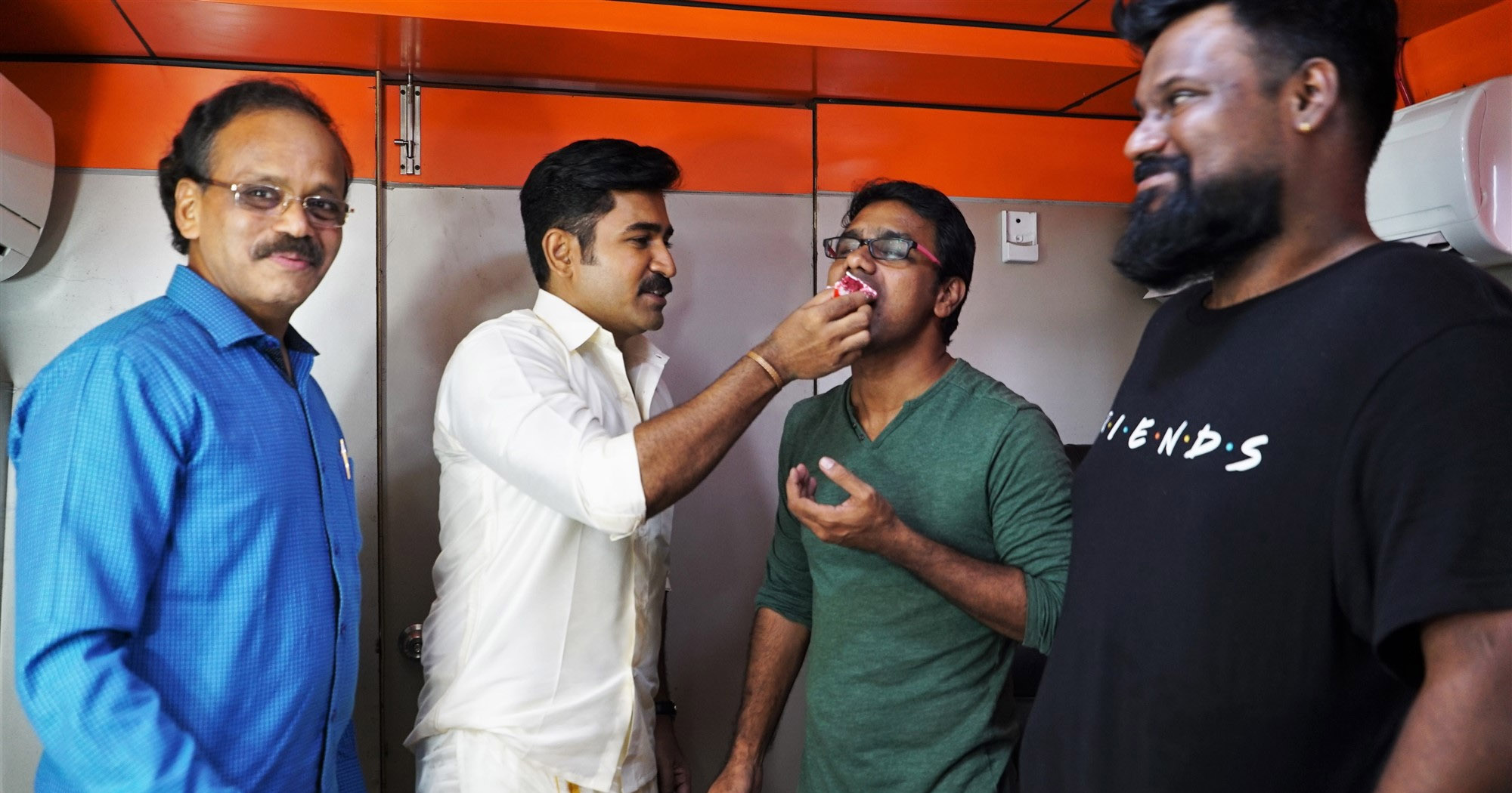 Vijay Antony Kolaigaran Team Cake Cutting Photos