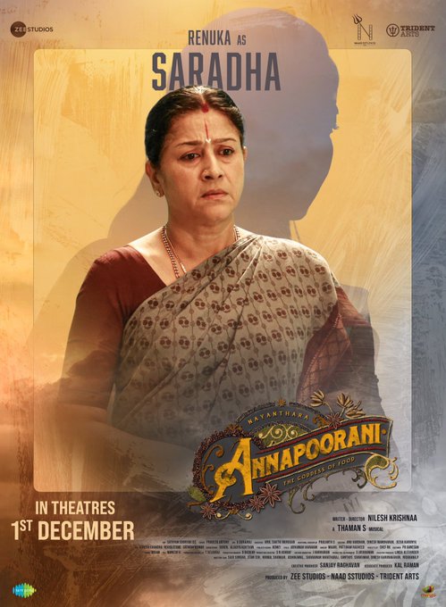Nayanthara in Annapoorani Movie Characters Introduction