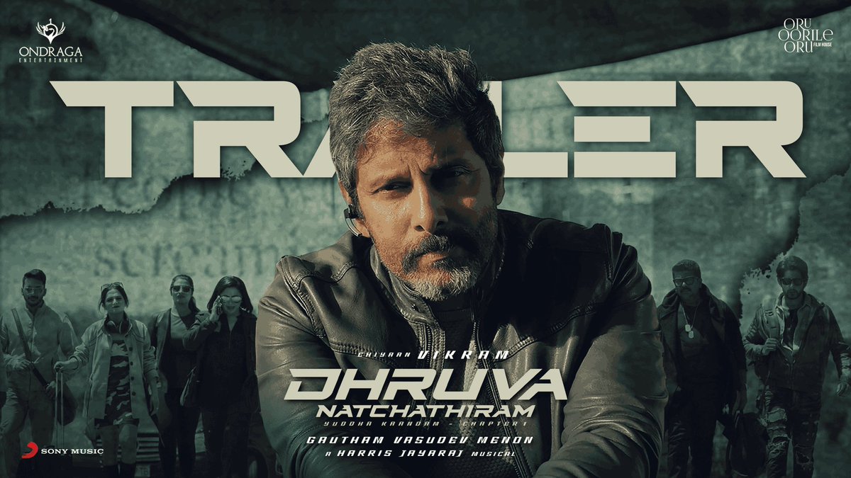 Dhruva Natchathiram Official Trailer | Chiyaan Vikram | Harris Jayaraj | Gautham Vasudev Menon