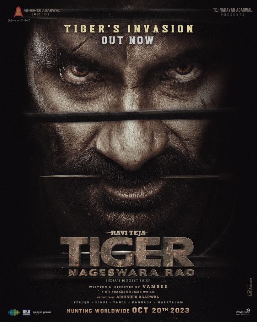 Tigers Invasion from Tiger Nageswara Rao | Ravi Teja | Vamsee